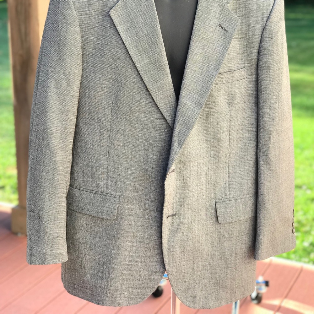 Stanley Blacker Checkered Blazer - image 5